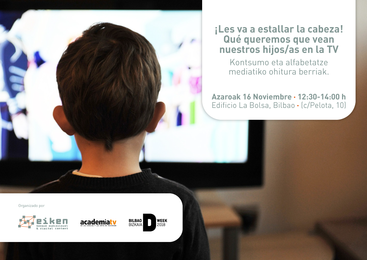 ¡Les va a estallar la cabeza! Qué queremos que vean nuestros hijos/as en la TV